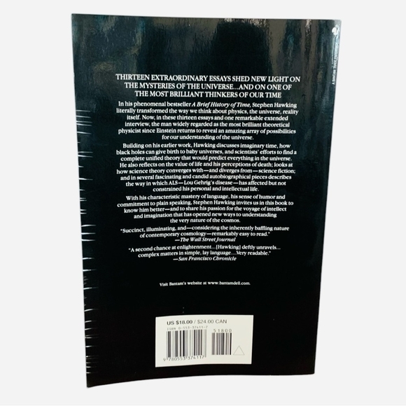 Stephen Hawking Black Holes and Baby Universes Essays 1993 - Picture 2 of 3